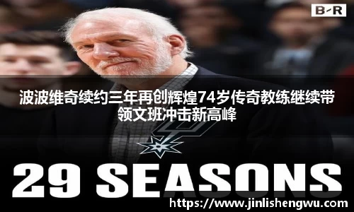 波波维奇续约三年再创辉煌74岁传奇教练继续带领文班冲击新高峰